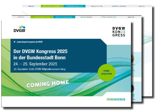 Hauptbroschüre DVGW Kongress 2025